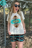 The Sandy Aztec Tee