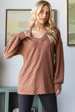 JACQUARD KNIT TOP