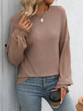 Loose Fit Striped Knit