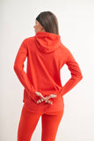 Active Hoodie Top with Thumbholes
