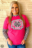 Round The Track Mesh Top