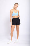 Athleisure Shorts with Drawstring