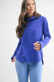 Active Hoodie Top with Thumbholes