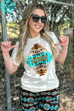 The Sandy Aztec Tee