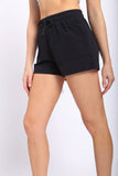 Athleisure Shorts with Drawstring