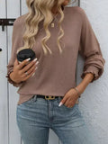 Loose Fit Striped Knit