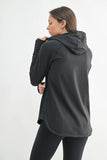 Active Hoodie Top with Thumbholes