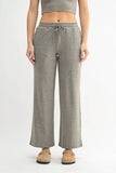Brushed Wide Leg Lounge Pants