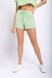 Athleisure Shorts with Drawstring