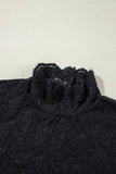 Floral Lace High Neck