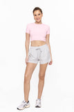 Athleisure Shorts with Drawstring