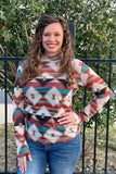 Southern Roots Mesh Top
