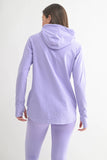 Active Hoodie Top with Thumbholes