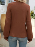 Loose Fit Striped Knit