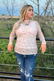 Gobble Till You Wobble Mesh Top